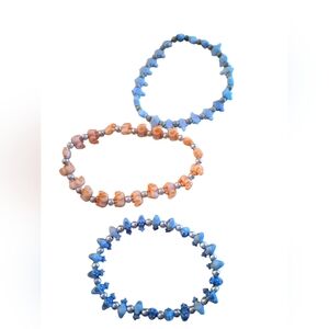 Bracelet Stretchy Animal Plastic 3PC Girls Women Boy Men